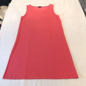 Eileen Fisher dress sleeveless pink size M